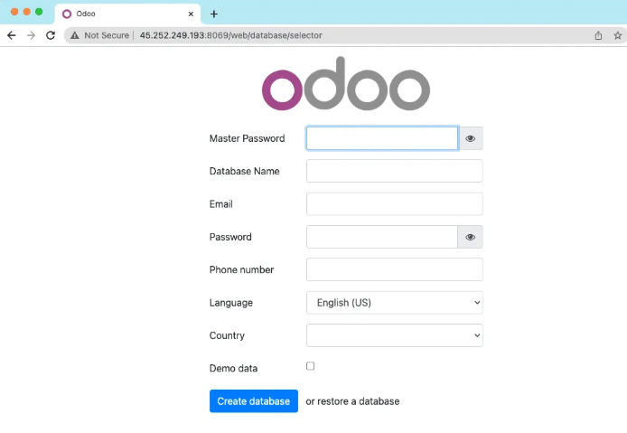 Odoo, ubuntu, linux